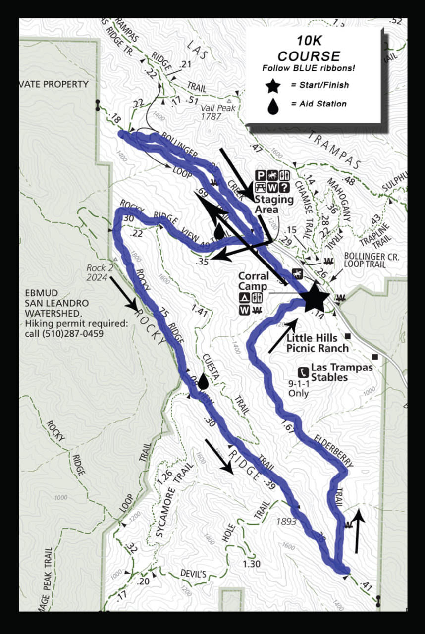 Rocky Ridge | 9/19/26 | Half Marathon, 10K & 5K | San Ramon, CA